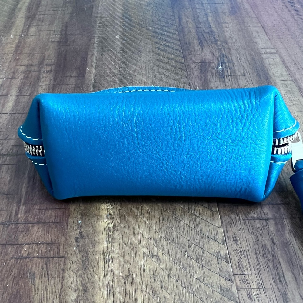 EUC Portland Leather Goods Peacock Taco Tassel Pouch - Picture 3 of 4
